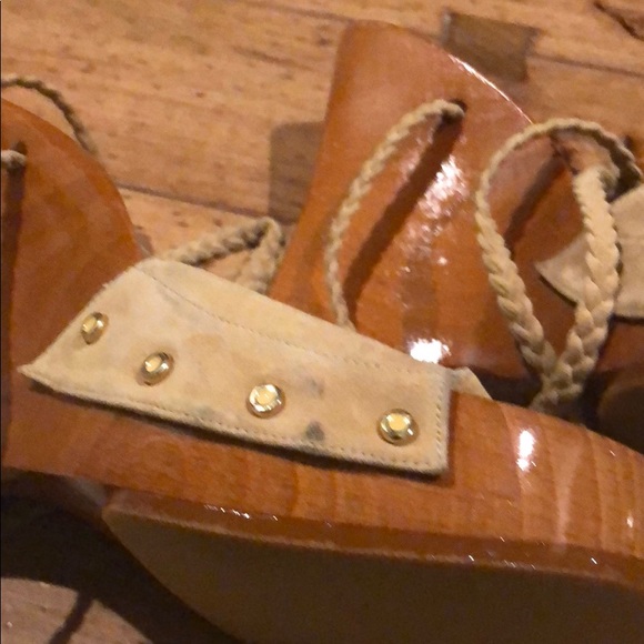 Stuart weitzman platform wedge with rhinestones - Picture 5 of 6